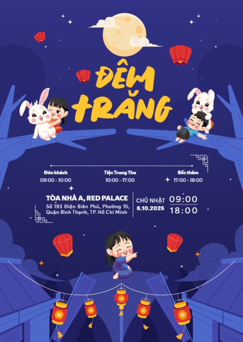 Trung thu, Tết Đoàn Viên, mid-autumn festival, sự kiện, event, dễ thương, cute, chibi, hoạt hình, cartoon