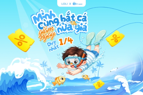 Mình cùng bắt cá giảm ngay nửa giá