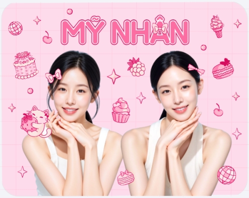 Bánh ngọt, cake, cá nhân, personal style, dễ thương, cute, chibi, hoạt hình, cartoon