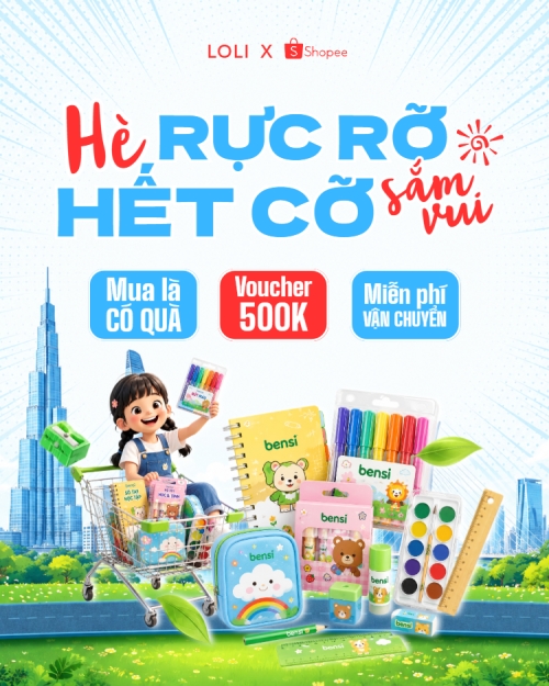 Hè rực rỡ sắm vui hết cỡ