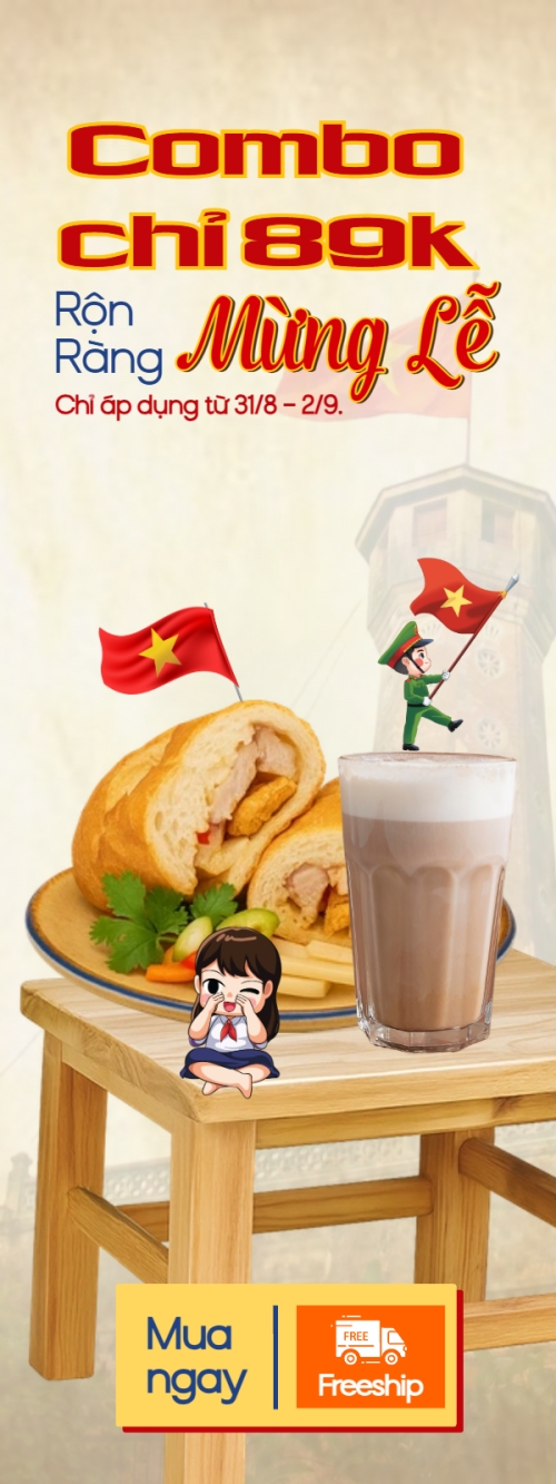2/9, Quốc Khánh, lễ hội, Việt Nam, đồ ăn, food, thực phẩm, ẩm thực, món ăn, F&B, thức ăn, cổ điển, vintage, retro, classic