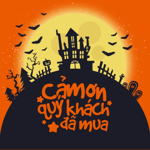 Halloween, lễ hội ma quái, sự kiện, event, dễ thương, cute, chibi, hoạt hình, cartoon