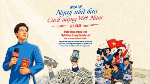 Nhân dịp ngày nhà báo cách mạng Việt Nam