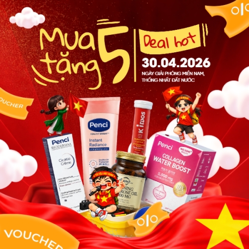 Mua 5 tặng 5 mừng lễ 30/4