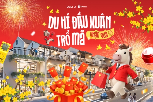Du hí đầu xuân nhận quà trổ mã