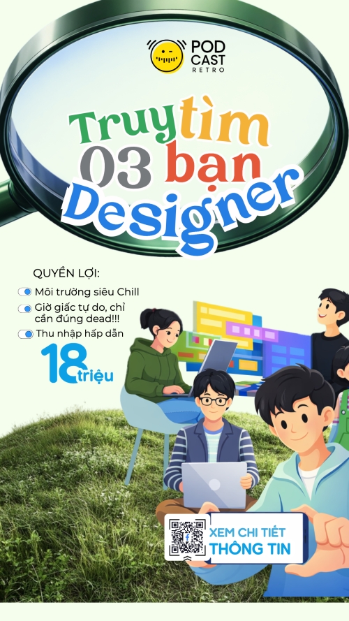 Truy tìm 3 Designer