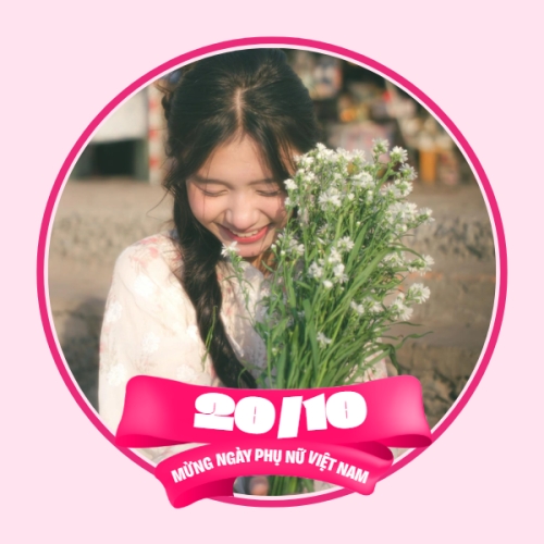 20/10, Ngày phụ nữ Việt Nam, Vietnamese Women's Day, phụ nữ, sự kiện, event, dễ thương, cute, đơn giản, simple