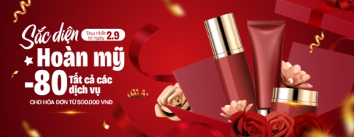 2/9, Quốc Khánh, lễ hội, Việt Nam, làm đẹp, spa, beauty, thẩm mỹ, skincare, hiện đại, modern
