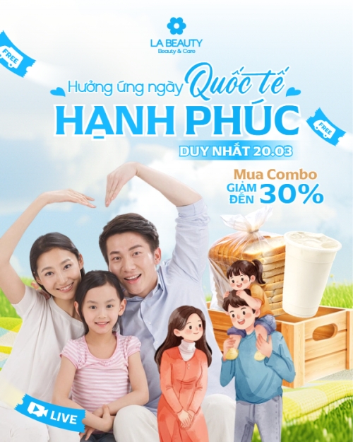 Kỉ niệm ngày Quốc Tế Hạnh Phúc 20/3