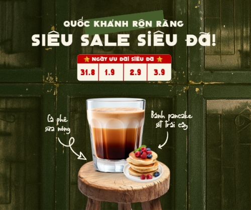 2/9, Quốc Khánh, lễ hội, Việt Nam, nước uống, juice, giải khát, F&B, drink, cổ điển, vintage, retro, classic