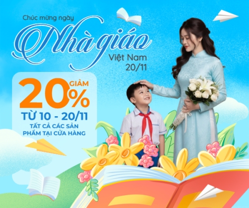 Khuyến mãi ngày nhà giáo Việt Nam