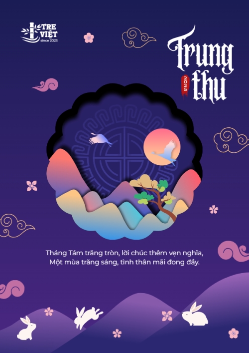 Trung thu, Tết Đoàn Viên, mid-autumn festival, sự kiện, event, lễ hội, festival, dễ thương, cute, hiện đại, modern