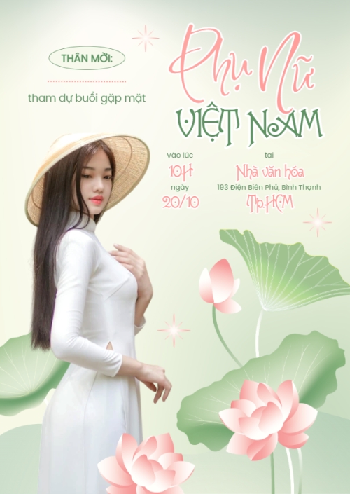 20/10, Ngày phụ nữ Việt Nam, Vietnamese Women's Day, phụ nữ, sự kiện, event, làm đẹp, beauty, thẩm mỹ, modern, hiện đại