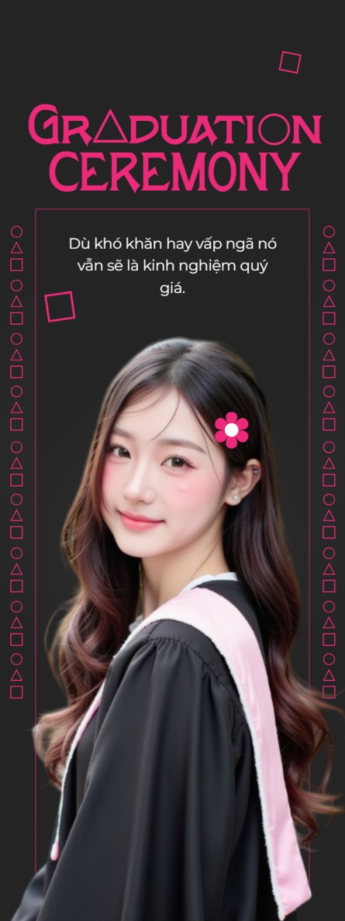 Tốt nghiệp, kỉ yếu, Graduation, yearbook, sự kiện, event, giáo dục, education, squid game