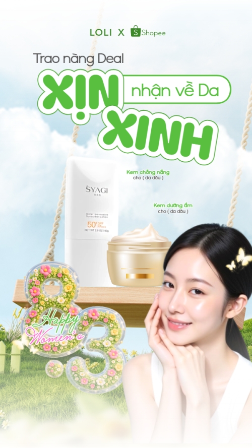 Trao nàng deal xịn nhận về da xinh