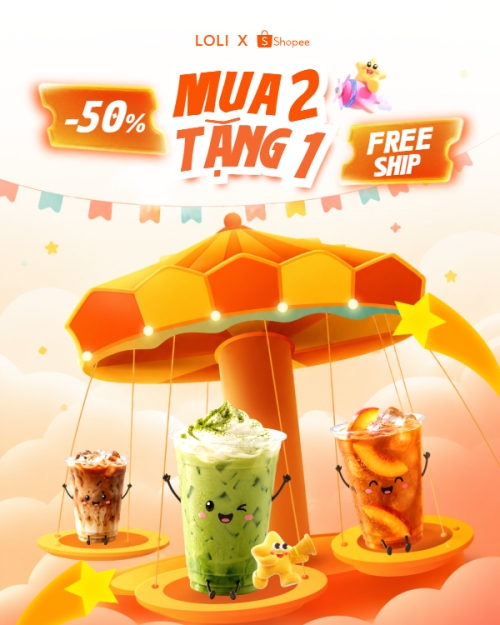 Mua 2 tặng 1