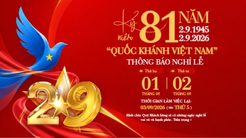 Kỷ niệm 81 năm ngày Quốc Khánh Việt Nam