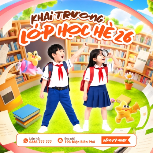Khai trương lớp học hè 26
