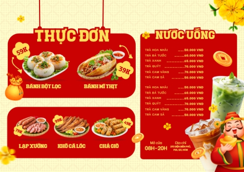 Thực đơn ngày tết