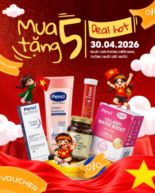 Mua 5 tặng 5 deal 30/4
