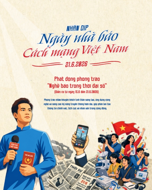 Nhân dịp ngày nhà báo cách mạng Việt Nam