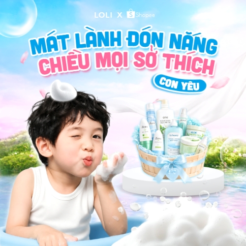 Mát lành đón nắng chiều mọi sở thích con yêu