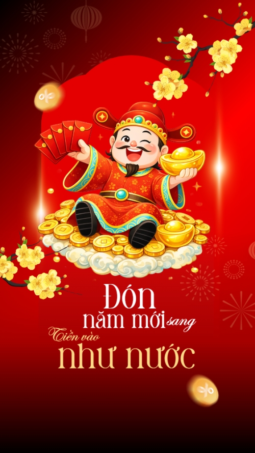 Năm mới sang tiền vào như nước