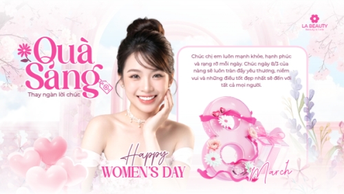Quà sang thay ngàn lời chúc 8/3