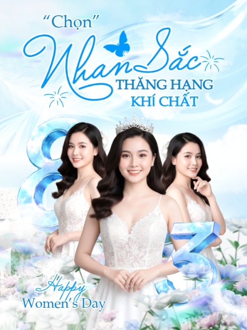 Chọn nhan sắc thăng hạng khí chất 8/3