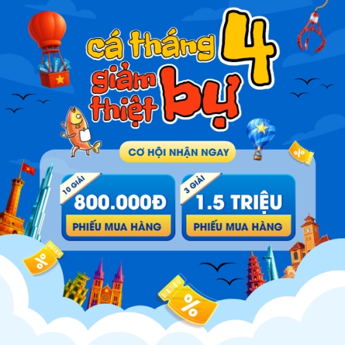 Tháng 4 sale chất lừ