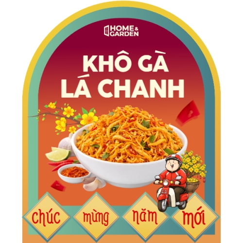 Khô gà lá chanh