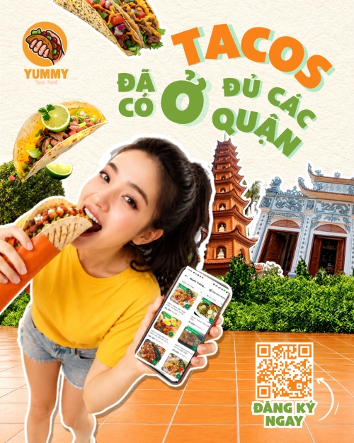 Tacos đã có ở đủ các quận