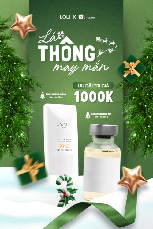 Lá thông may mắn