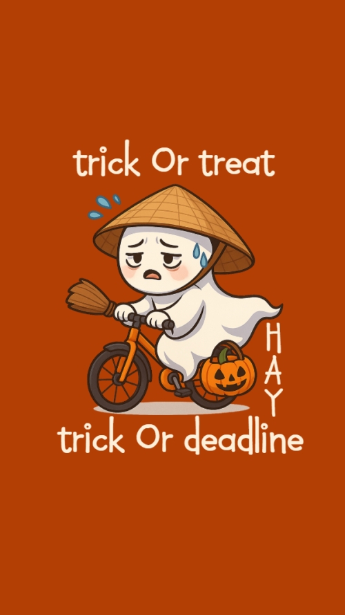 Halloween, lễ hội ma quái, sự kiện, event, dễ thương, cute, chibi, hoạt hình, cartoon
