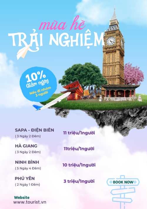 Du lịch, travel, tourism, trải nghiệm, khám phá