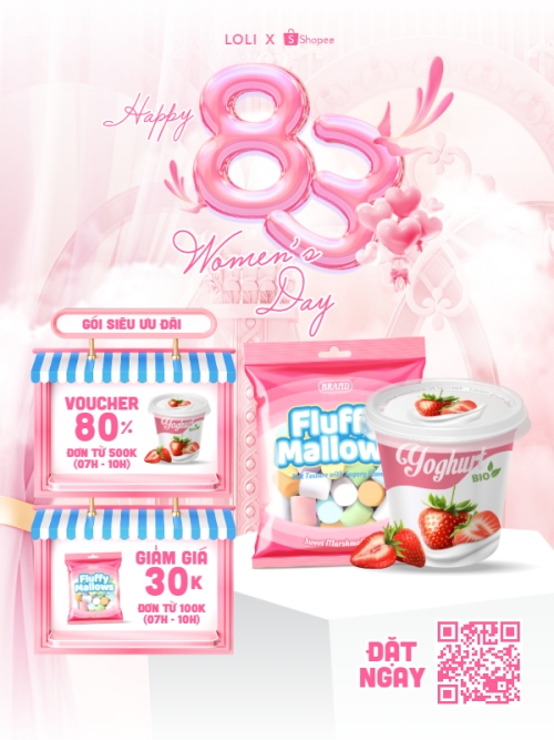 Happy Women's Day 8/3
