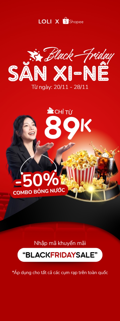 Black friday săn xi-nê