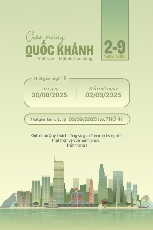 2/9, Quốc Khánh, lễ hội, thông báo, lịch nghỉ, Việt Nam, sự kiện, event, hiện đại, modern