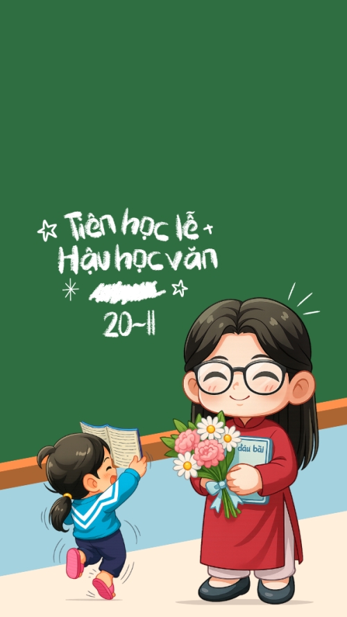 Tiên học lễ hậu học văn