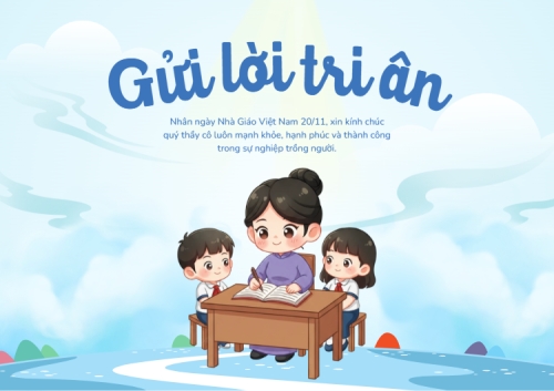 Gửi lời tri ân