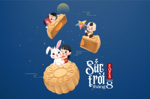 	Trung thu, Tết Đoàn Viên, mid-autumn festival, sự kiện, event, dễ thương, cute, chibi, hoạt hình, cartoon