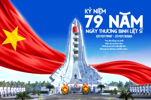 Kỷ niệm 79 năm ngày Thương binh liệt sĩ 27.7