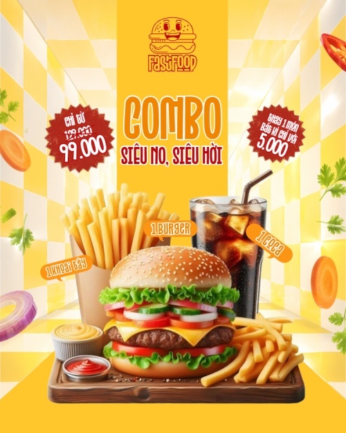 Combo siêu no siêu hời