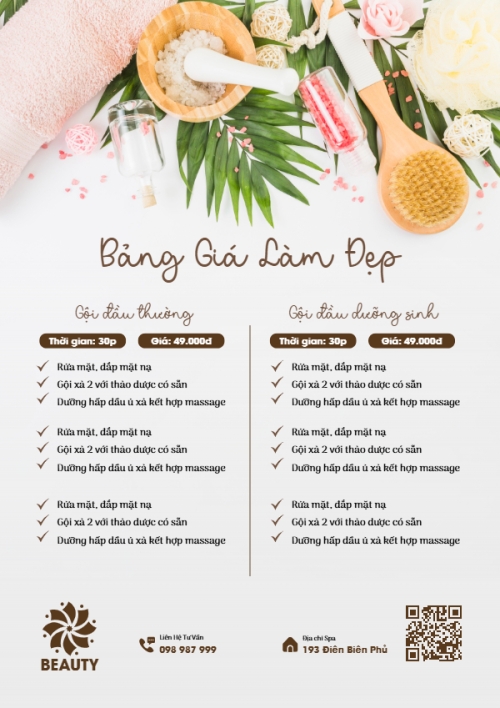Tiệm tóc, tiệm cắt tóc, salon, nail, spa, beauty, làm đẹp, thẩm mỹ