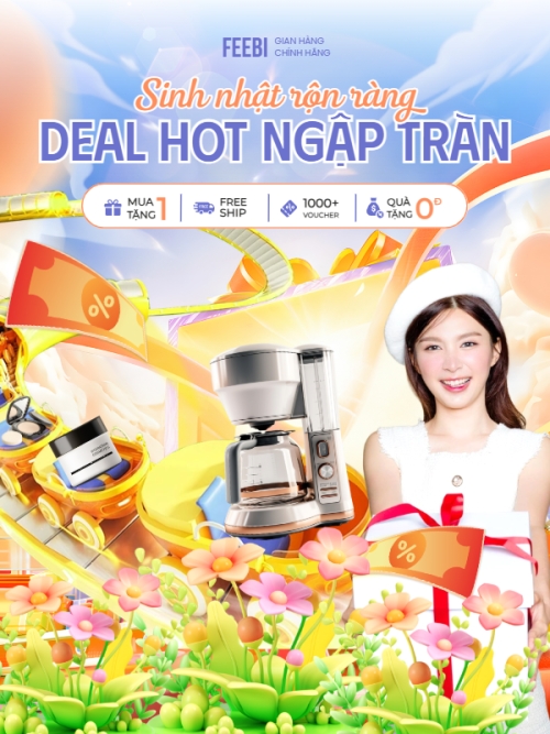 Sinh nhật rộn ràng deal hot ngập tràn