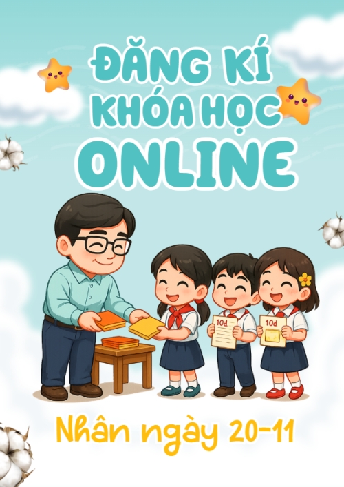 Đăng kí khóa học online