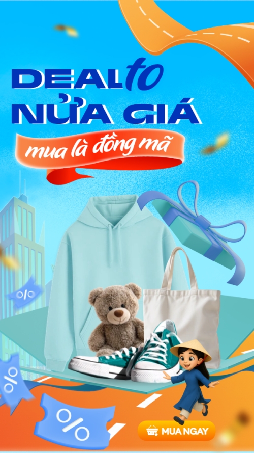 Deal to nửa giá mua là đồng mã