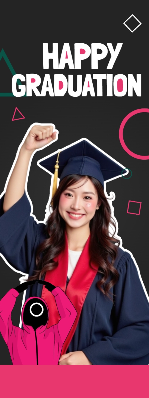 Tốt nghiệp, kỉ yếu, Graduation, yearbook, sự kiện, event, giáo dục, education, squid game