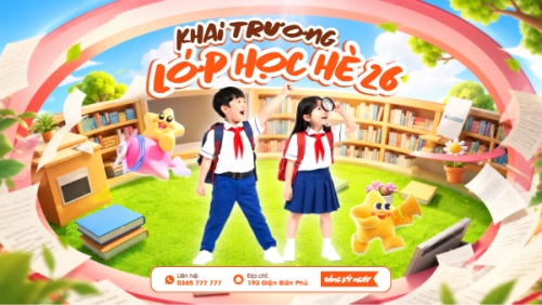 Khai trương lớp học hè 26