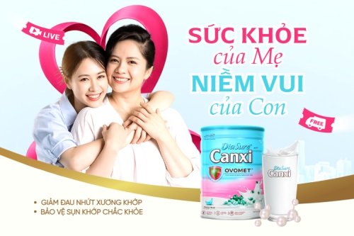 Sức khỏe của mẹ là niềm vui của con